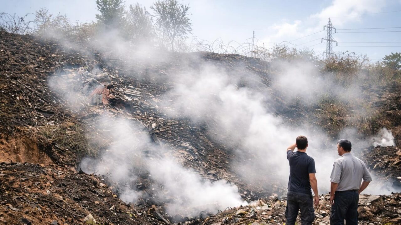 Incendio a Laurentina: un allarme per la qualità dell’aria e la sicurezza urbana