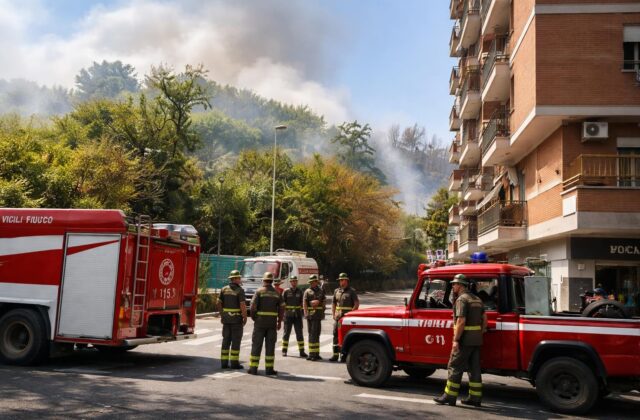 Incendio a Monte Ciocci: un campanello d’allarme per la sicurezza a Roma