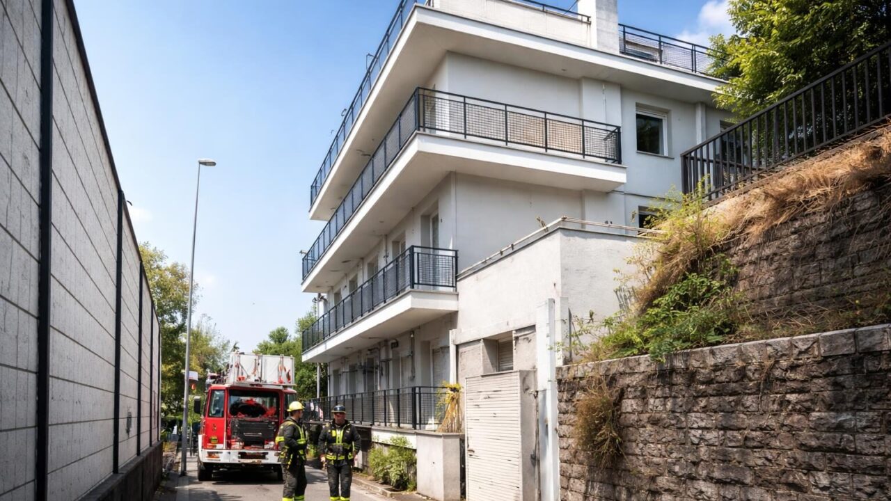 Incendio a Prima Porta: neonata in ospedale e la questione della sicurezza degli edifici