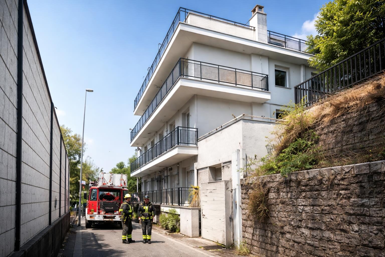 Incendio a Prima Porta: neonata in ospedale e la questione della sicurezza degli edifici