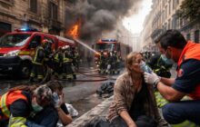 Incendio a Roma: fiamme e intossicazioni tra caos e incertezze sulla sicurezza