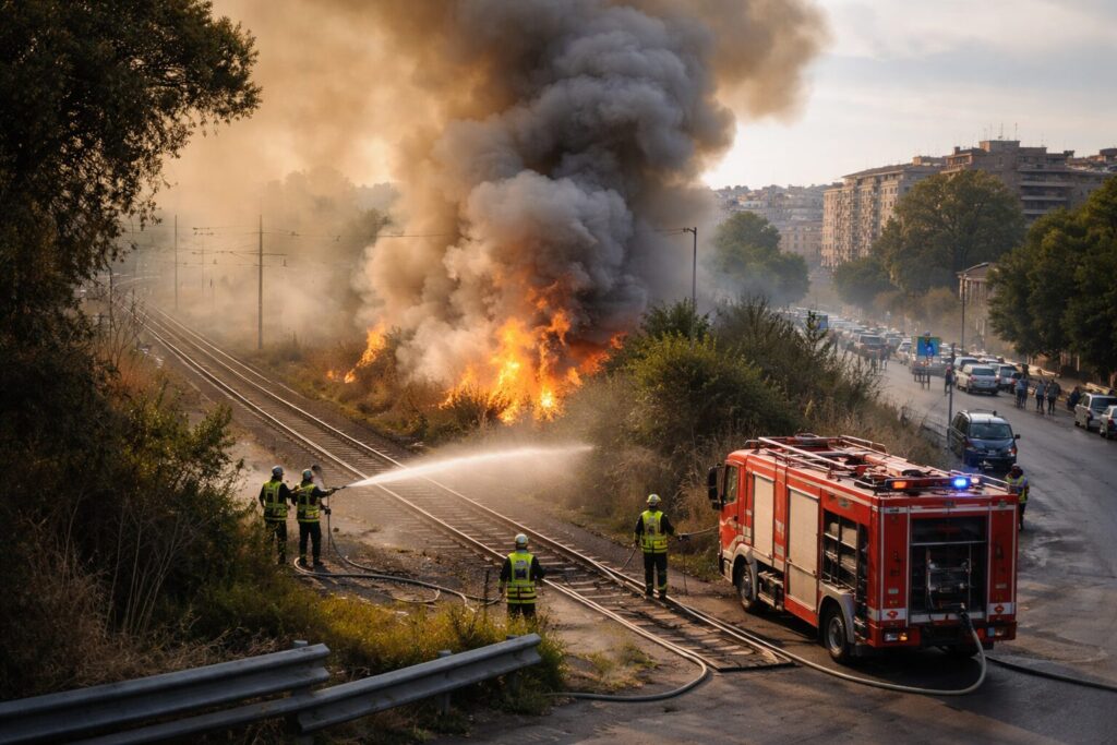 Incendio a Roma: tutte le responsabilità in gioco e le conseguenze per i residenti