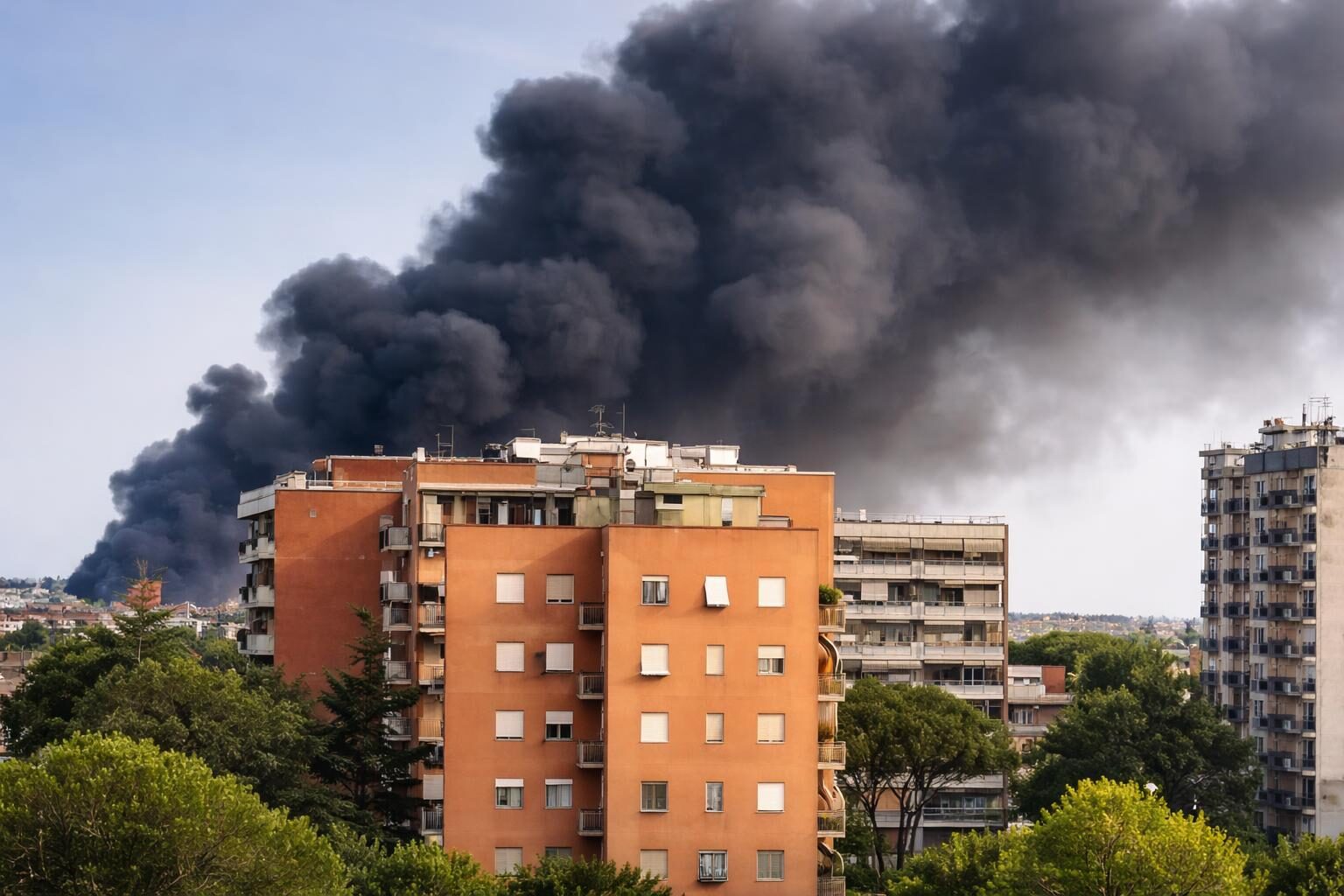 Incendio a Valleranello: esplosioni e il grido d'allerta sulla sicurezza dei ristoranti