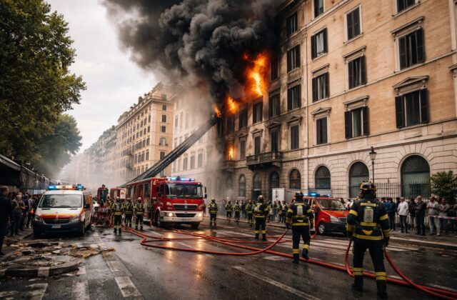 Incendio allo Spin Time: un segnale d’allerta per la sicurezza di Roma