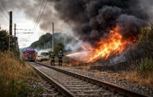 Incendio lungo la Roma-Grosseto: la sicurezza ferroviaria è solo un miraggio?