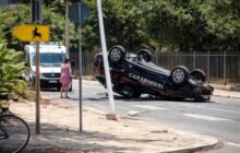 Incidente a Fregene: auto dei carabinieri si ribalta, riflettori sulla sicurezza stradale