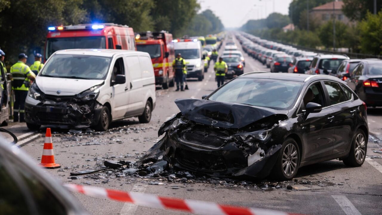 Incidente sulla Pontina: traffico paralizzato e conseguenze per l’economia locale