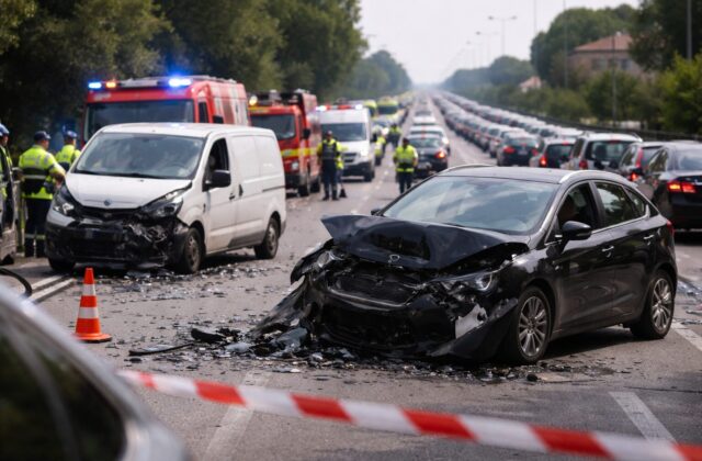 Incidente sulla Pontina: traffico paralizzato e conseguenze per l’economia locale