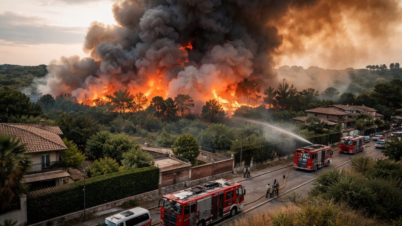 Infernetto in fiamme: un campanello d’allarme per la sicurezza ambientale di Roma