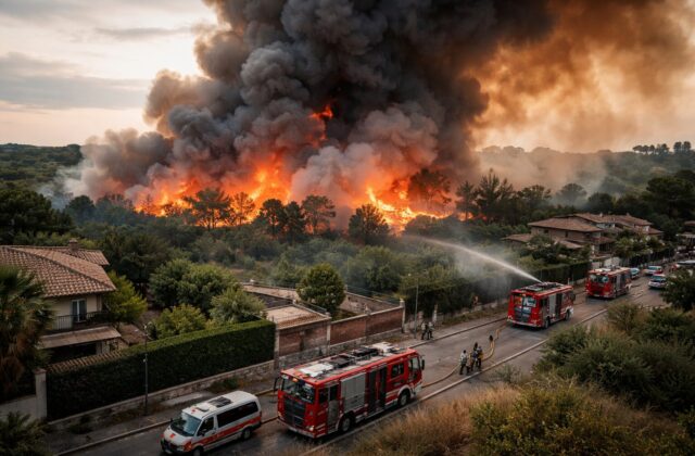 Infernetto in fiamme: un campanello d’allarme per la sicurezza ambientale di Roma