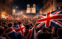 La notte magica di Cullum e Stone: un’invasione britannica che divide Roma
