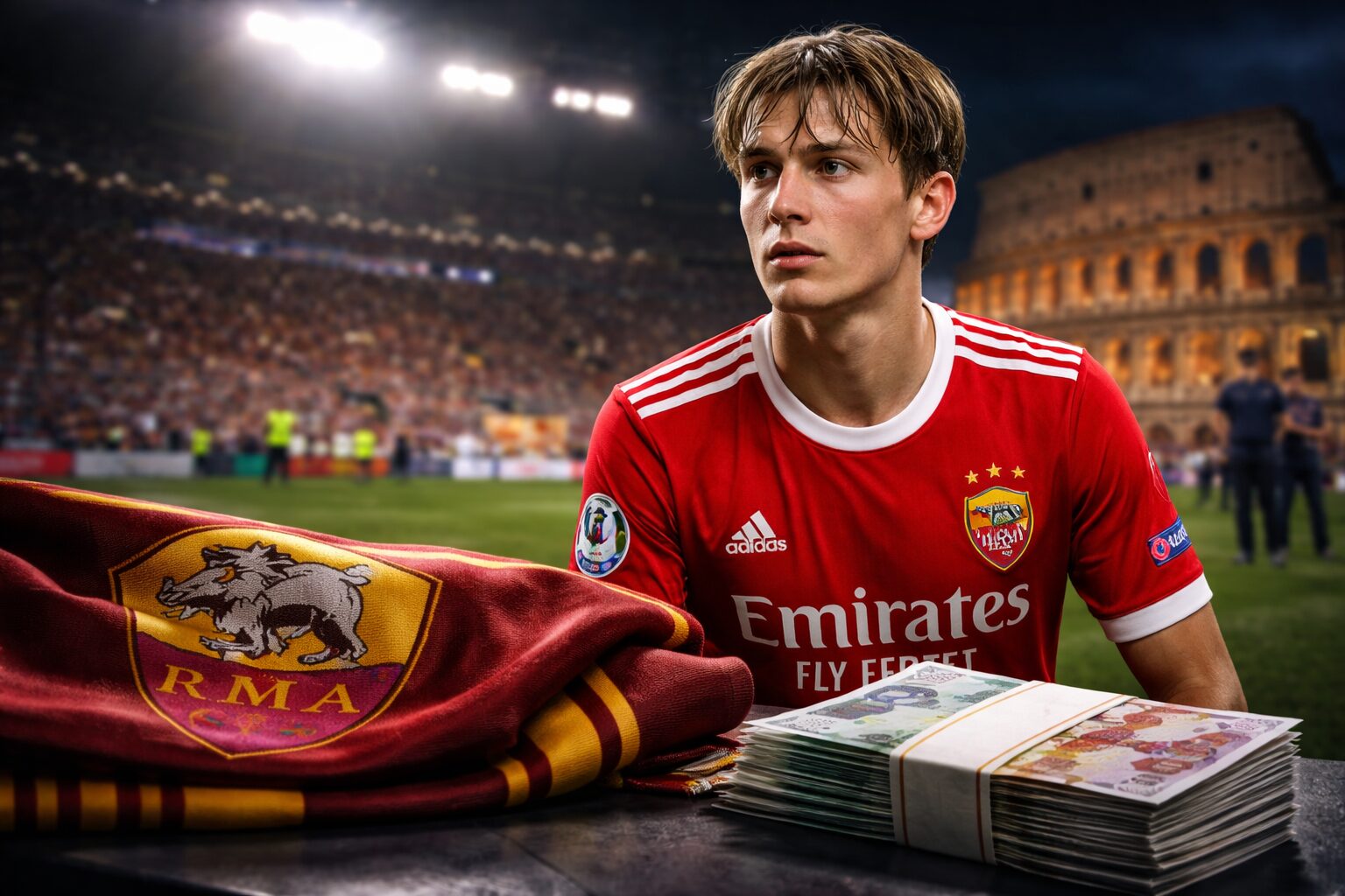 La Roma punta su Schjelderup: il Benfica fissa un prezzo da capogiro