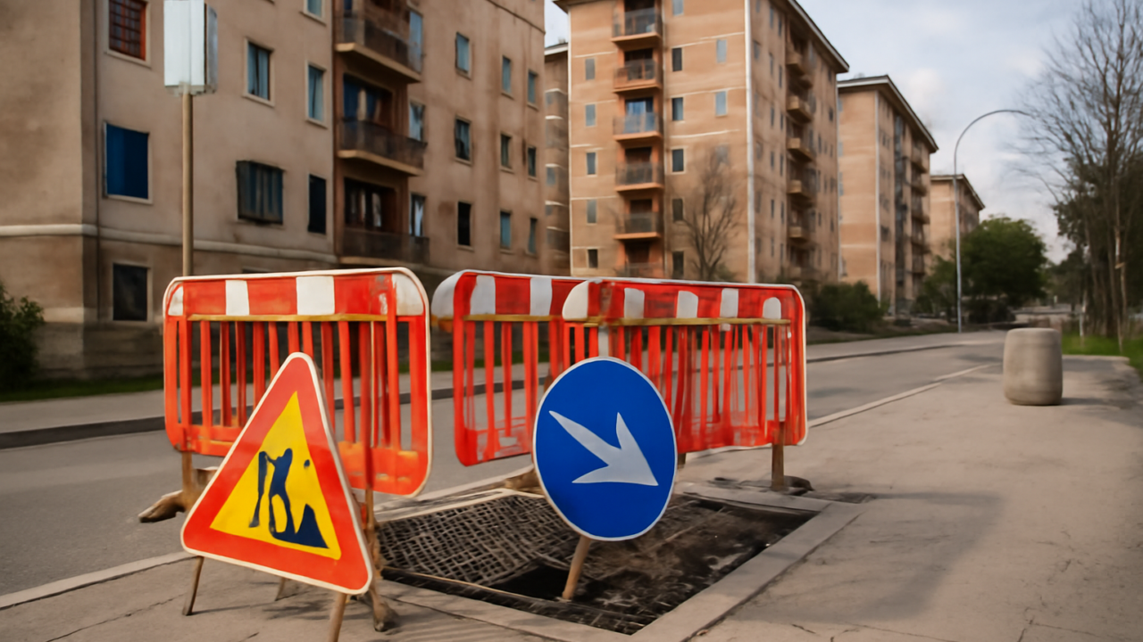 Bastogi, la grata rotta e la città che chiede prevenzione