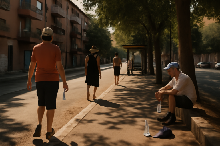 Bollino rosso, l’ombra di quartiere: quando il caldo diventa cura civica