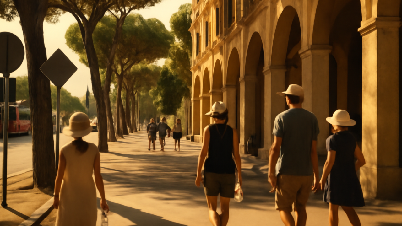 Bollino rosso, Roma cambia orari: la città impara a proteggersi dal caldo