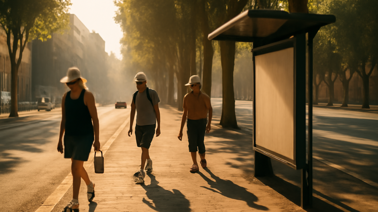 Il giorno del bollino rosso a Roma: quando il caldo diventa una prova civica di quartiere