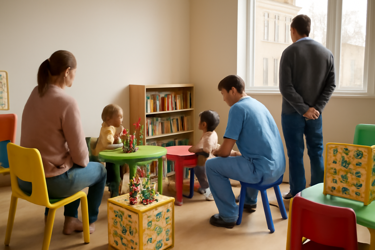 L’Umberto I e il gioco che cura: una sala bambini nel segno della comunità