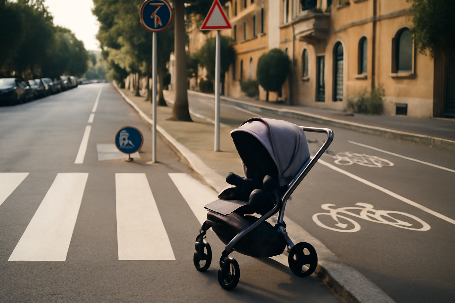 Passeggini e attraversamenti: quando le ciclabili diventano “imprevedibili” in città