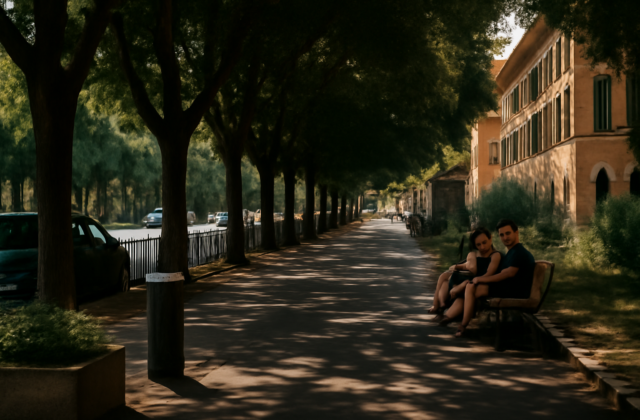 Quando l’ombra diventa infrastruttura: verde, microclimi e acqua per attraversare l’estate a Roma