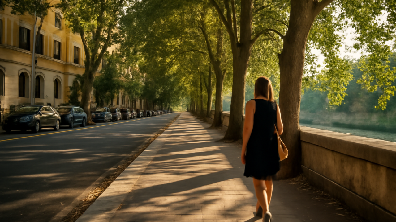 Roma d’estate, dove il caldo si fa più lieve: verde, ombra e acqua come infrastrutture di comunità