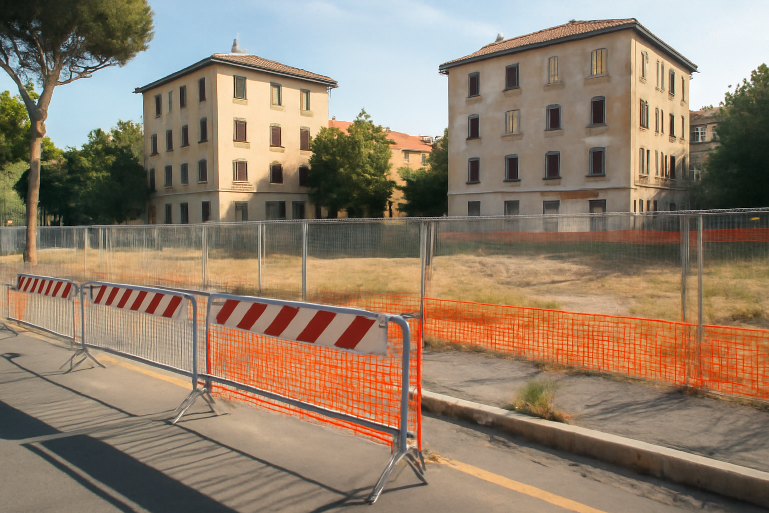 Tor Marancia, quel tratto tra via Cerbara e i cantieri che non partono: quando l’incompiuta incide sul decoro