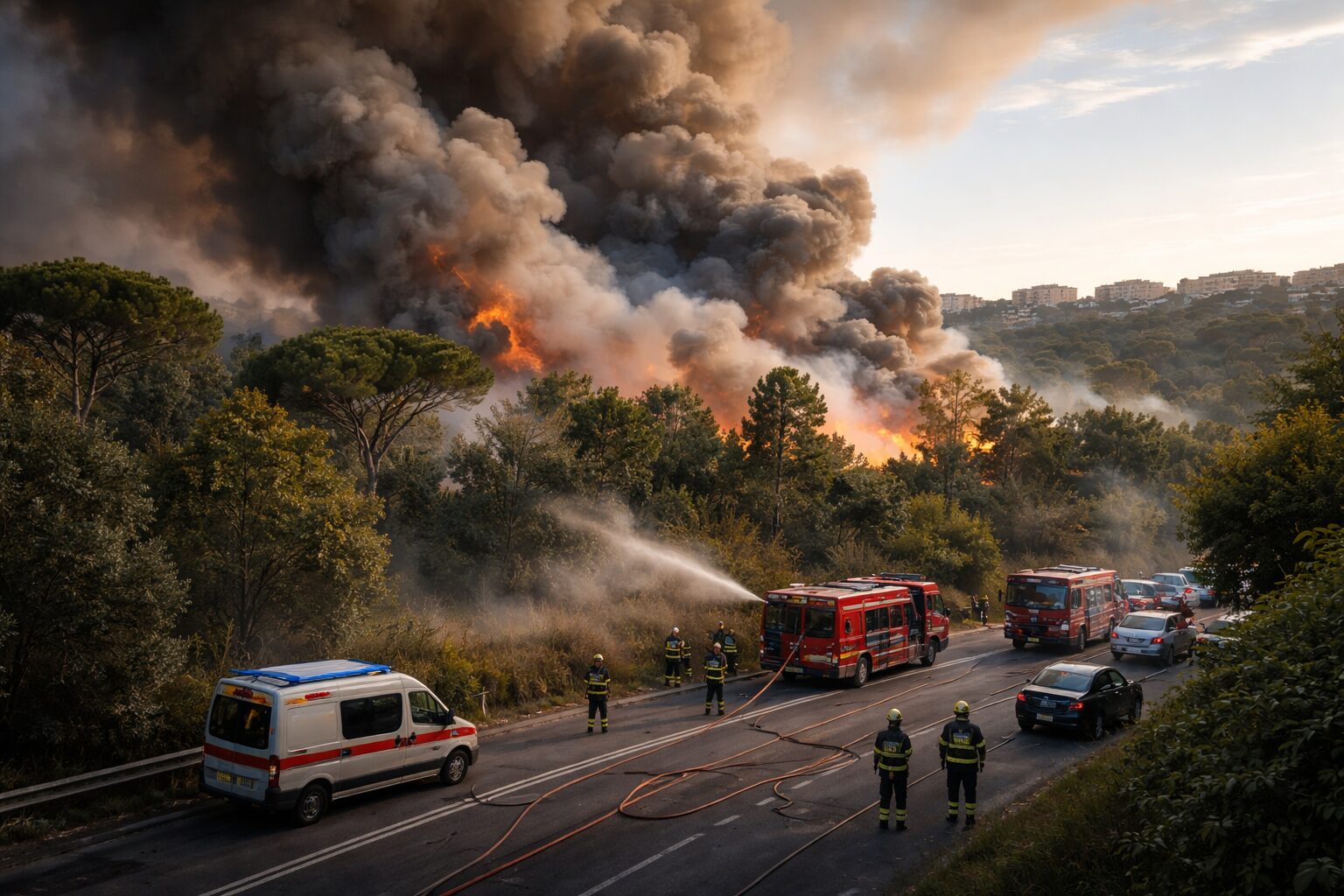 Maxi incendio nel parco del Pineto: Roma in emergenza e le sfide della gestione ambientale