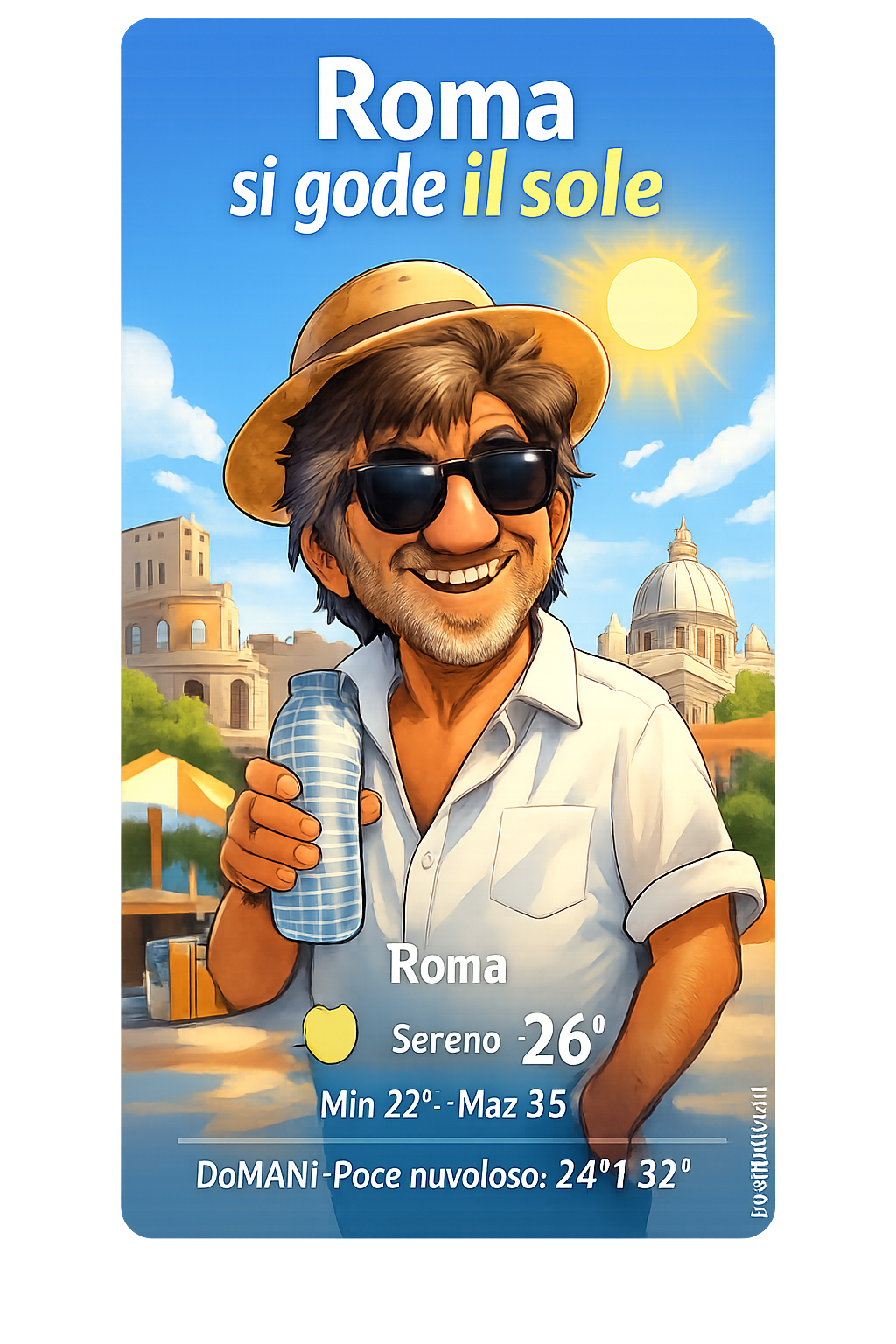 Storia meteo Roma oggi e domani - 8 Luglio 2026