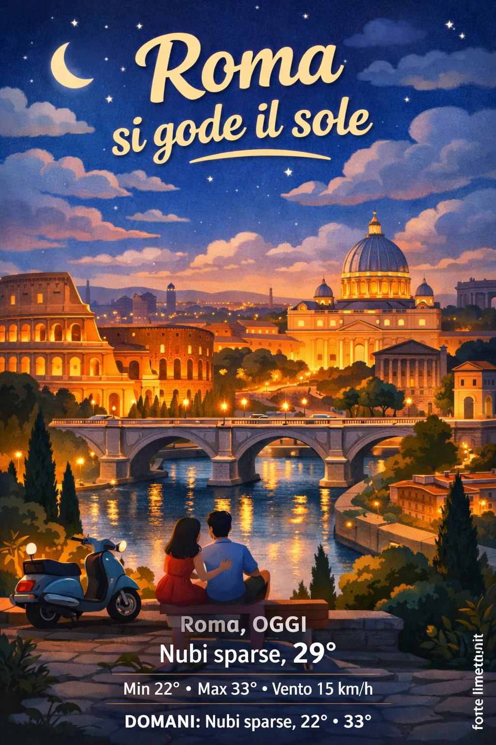 Storia meteo Roma oggi e domani - 8 Luglio 2026