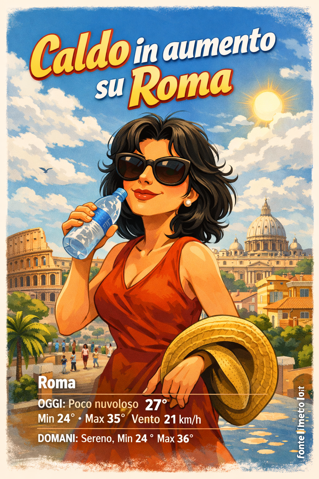 Storia meteo Roma oggi e domani - 12 Luglio 2026