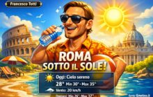 Meteo Roma, previsioni di oggi 29 Luglio 2026: cielo sereno