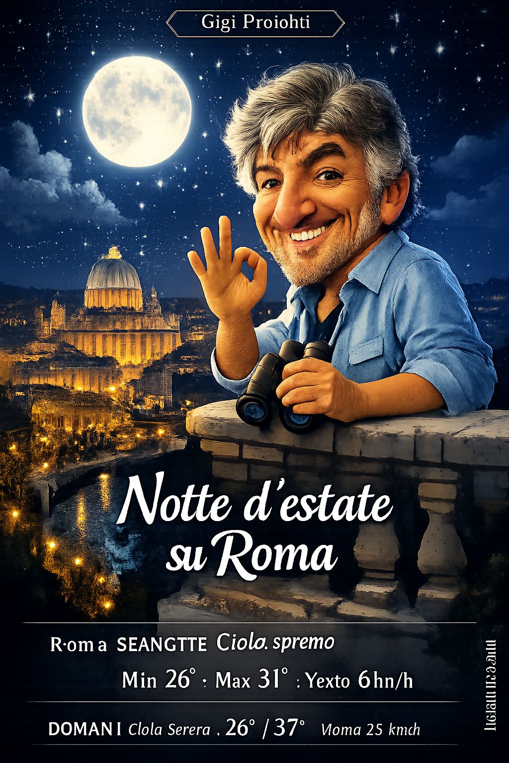 Storia meteo Roma notte - 30 Luglio 2026