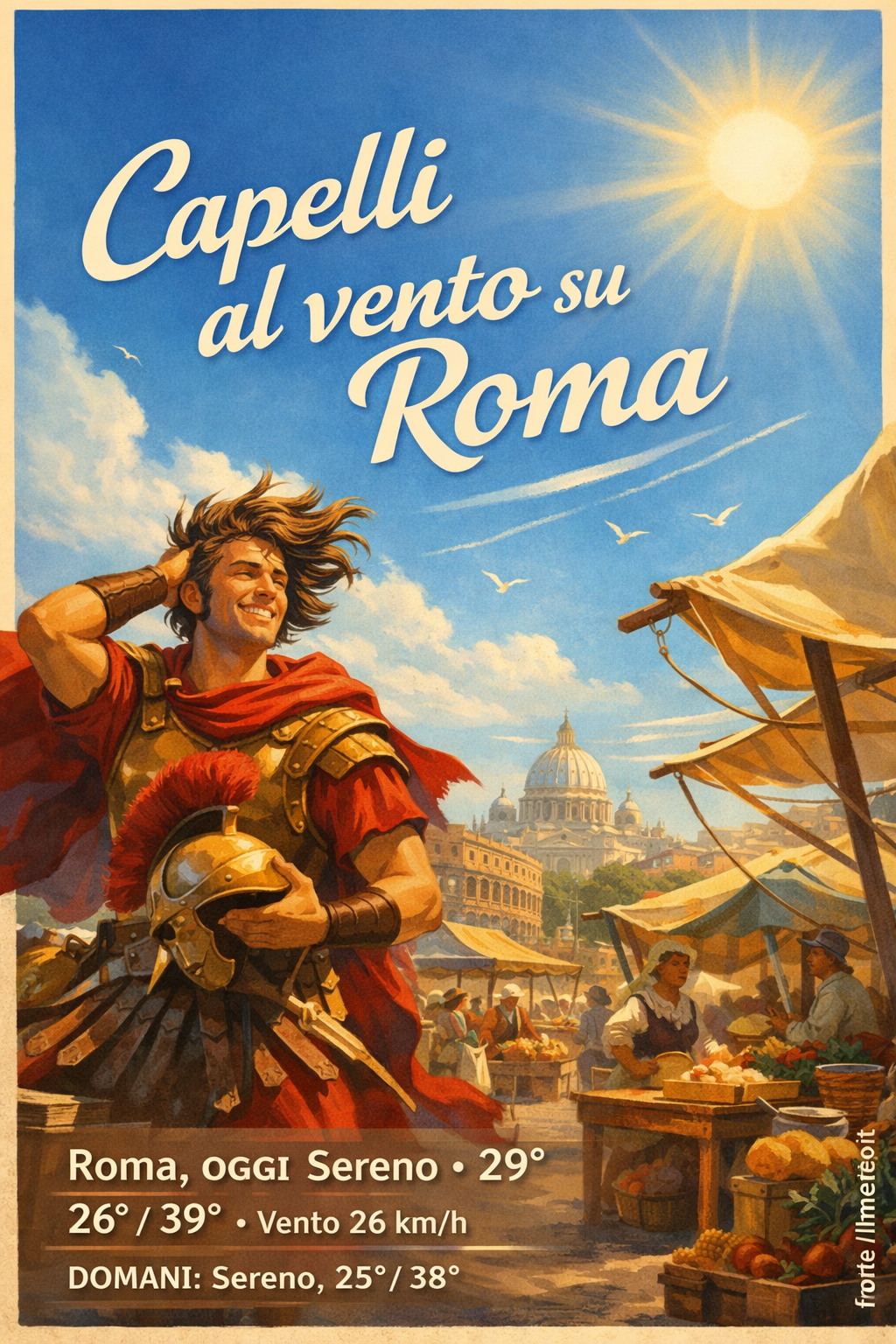Storia meteo Roma oggi e domani - 31 Luglio 2026