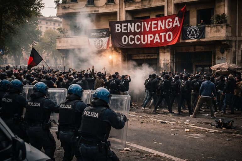 Montesacro in subbuglio: la rioccupazione del Bencivenga segna un nuovo caos sociale