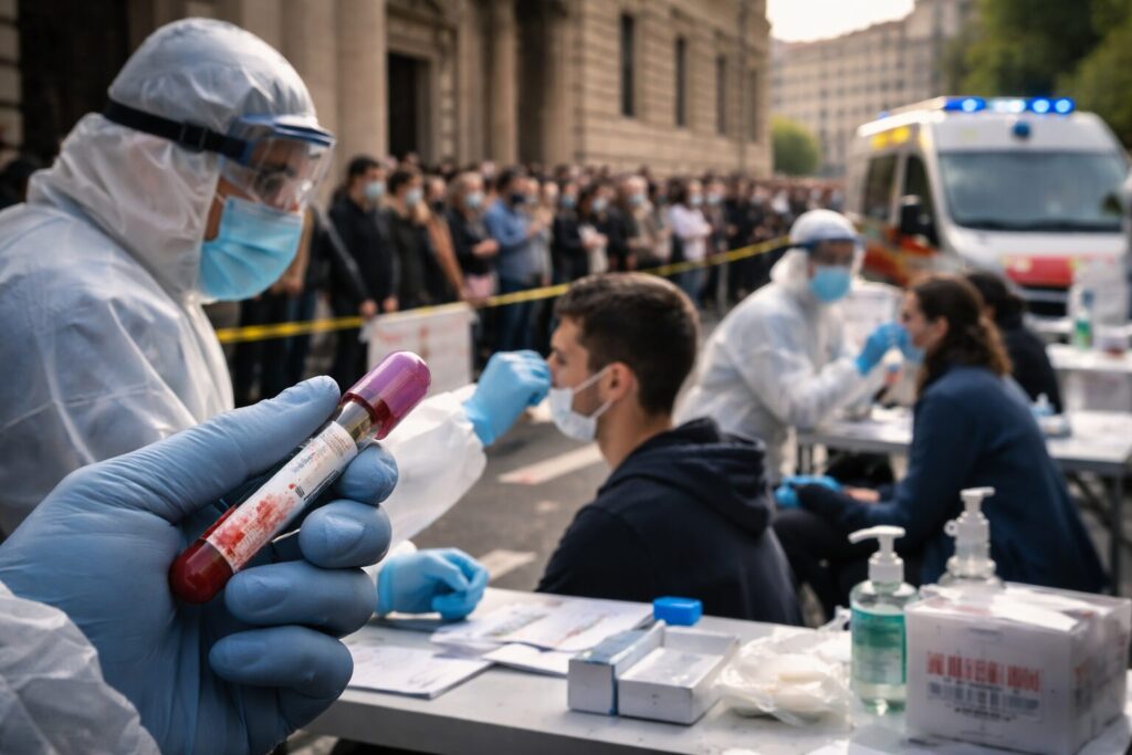 Morbillo a Roma: il caso che scuote il concorso di magistratura e mette in allerta le autorità sanitarie