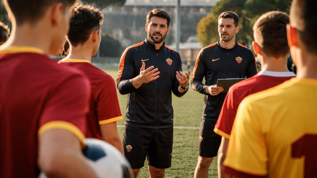 Nuovi allenatori per la Roma: la speranza di un futuro migliore per i giovani calciatori