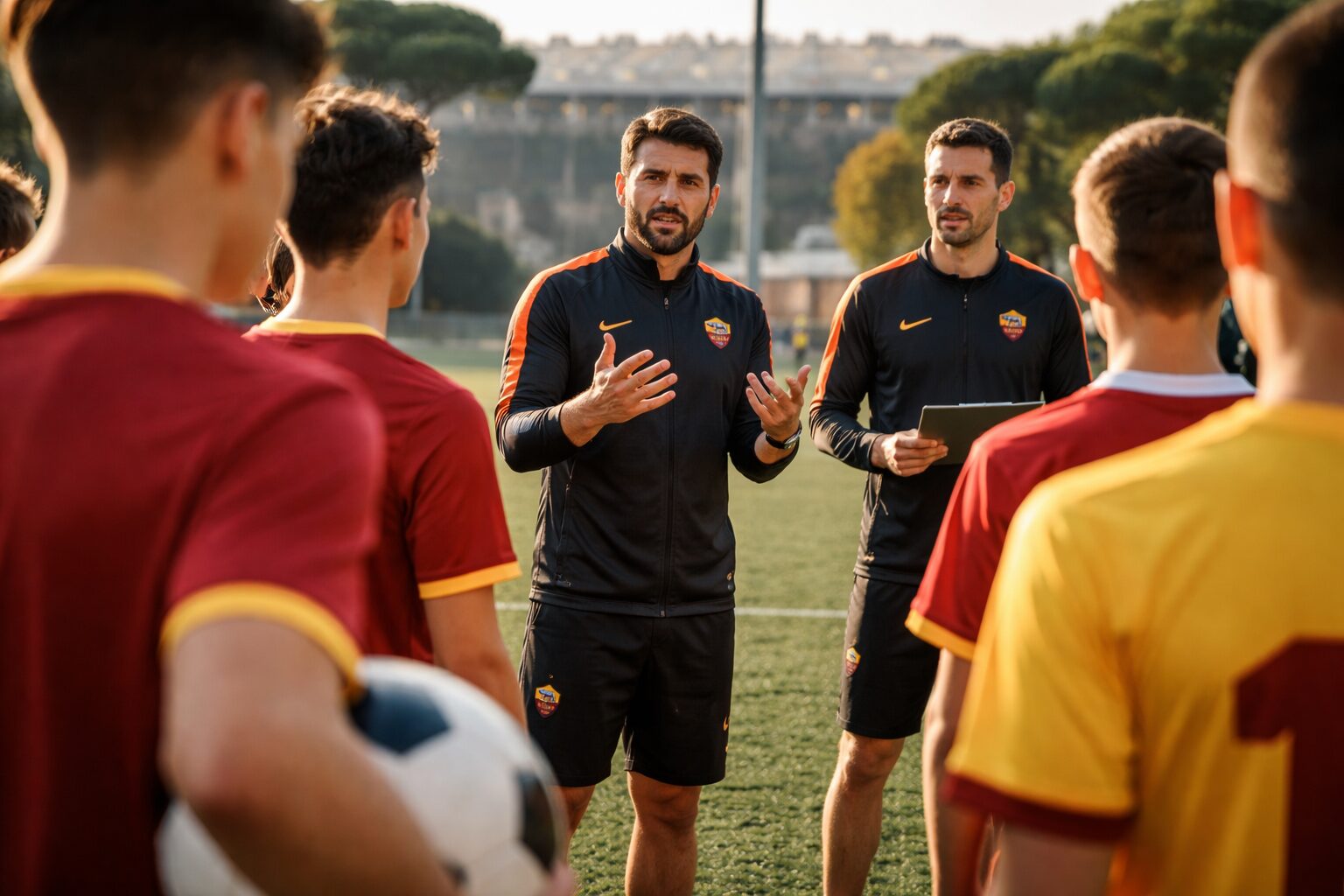 Nuovi allenatori per la Roma: la speranza di un futuro migliore per i giovani calciatori