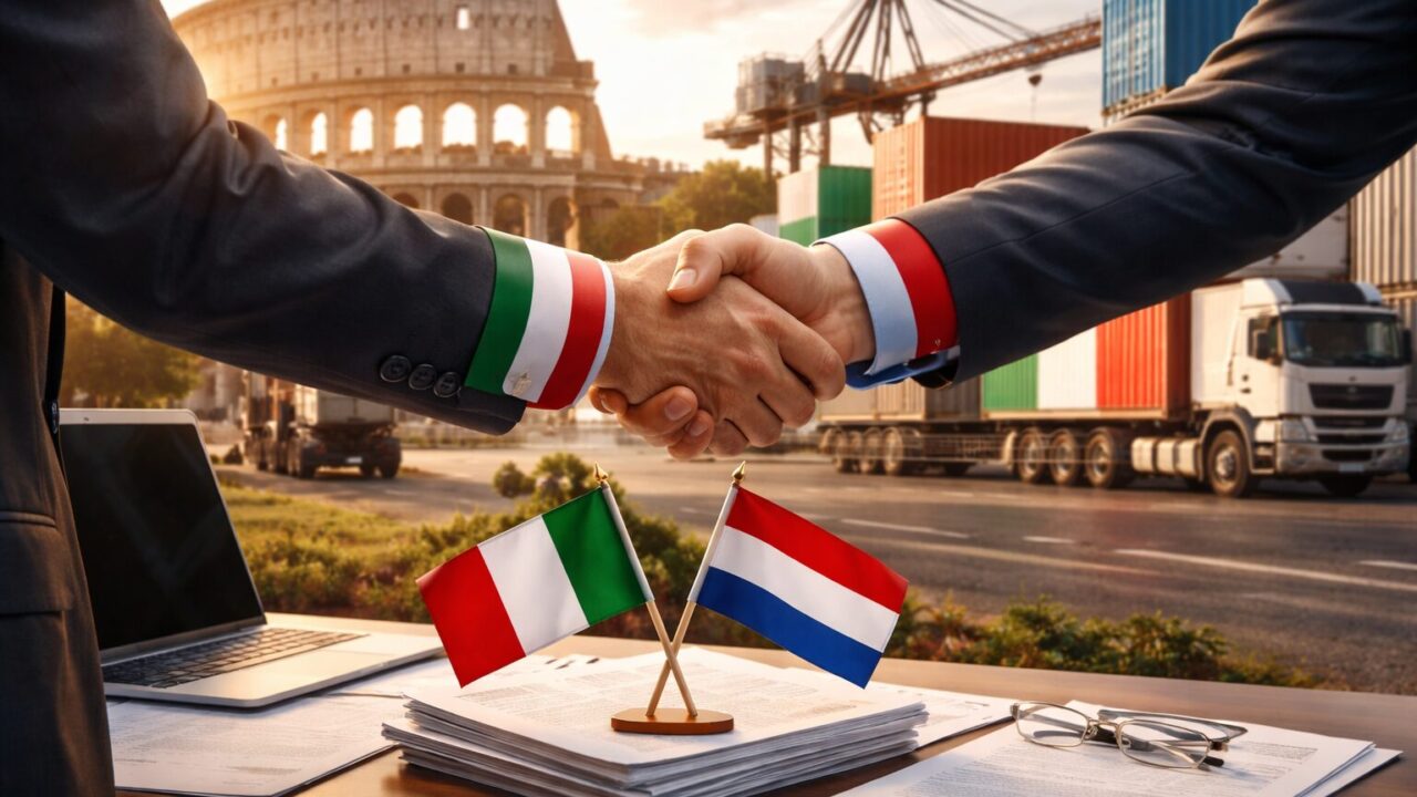 Nuovo asse commerciale con l’Olanda: opportunità o illusione per Roma?