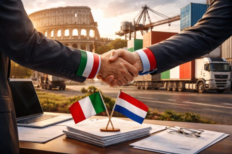 Nuovo asse commerciale con l’Olanda: opportunità o illusione per Roma?