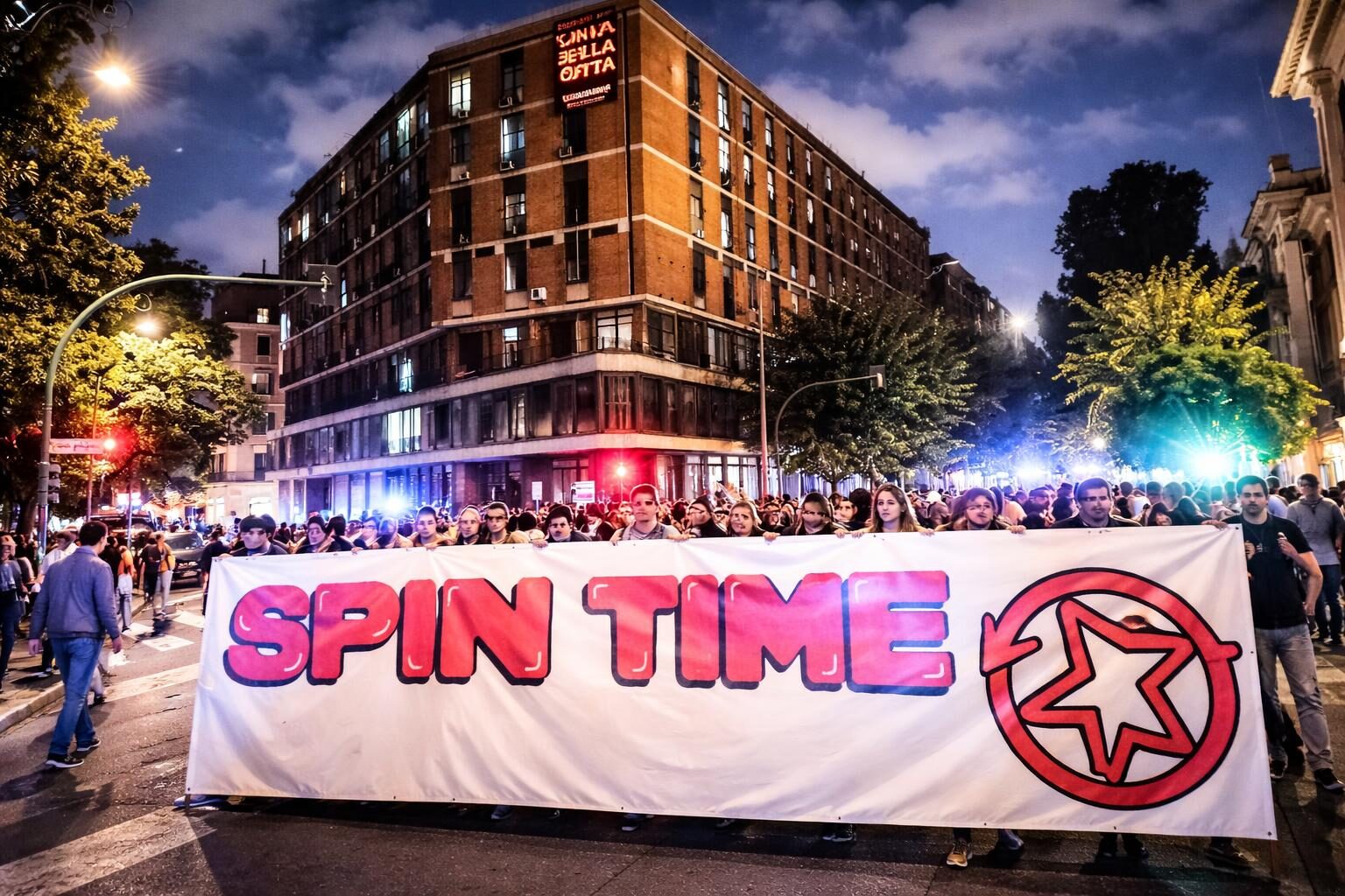 Occupazione di Spin Time: un nodo irrisolto tra diritti e politiche abitative a Roma