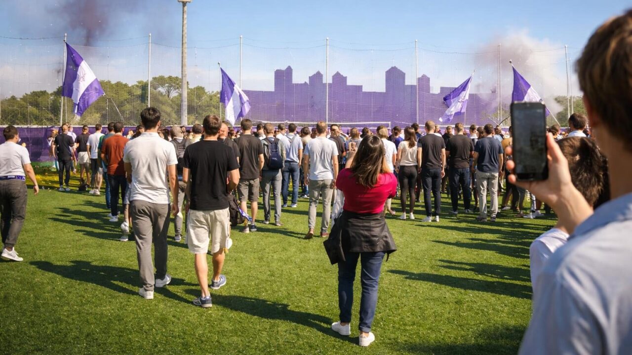 Ostiamare: De Rossi lancia un progetto di comunità con le bandiere biancoviola
