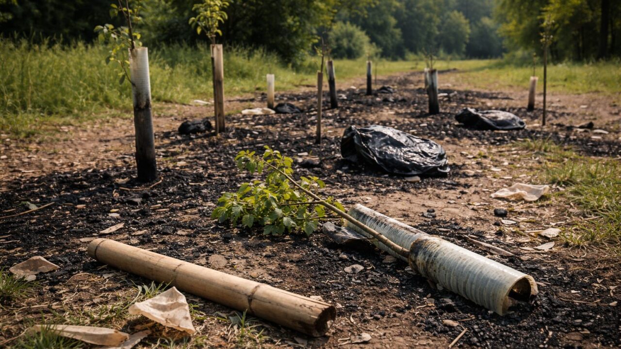 Parco Bonafede: vandalismo e la sfida della riforestazione che nessuno sembra affrontare