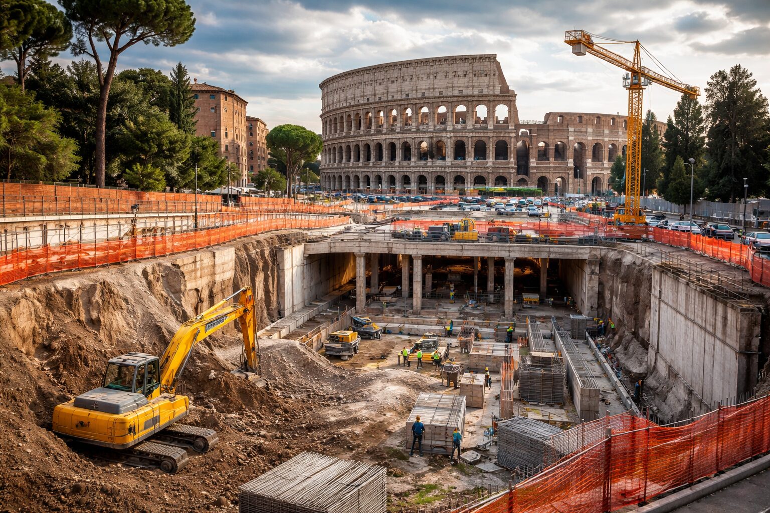 Park interrato a Roma: sicurezza o scempio del patrimonio? Il dibattito è acceso