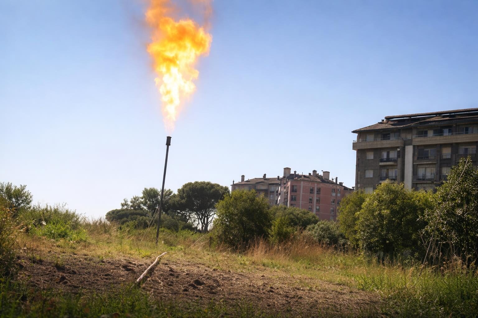 Paura ad Acilia: fuga di GPL costringe a evacuare edifici e chiudere strade