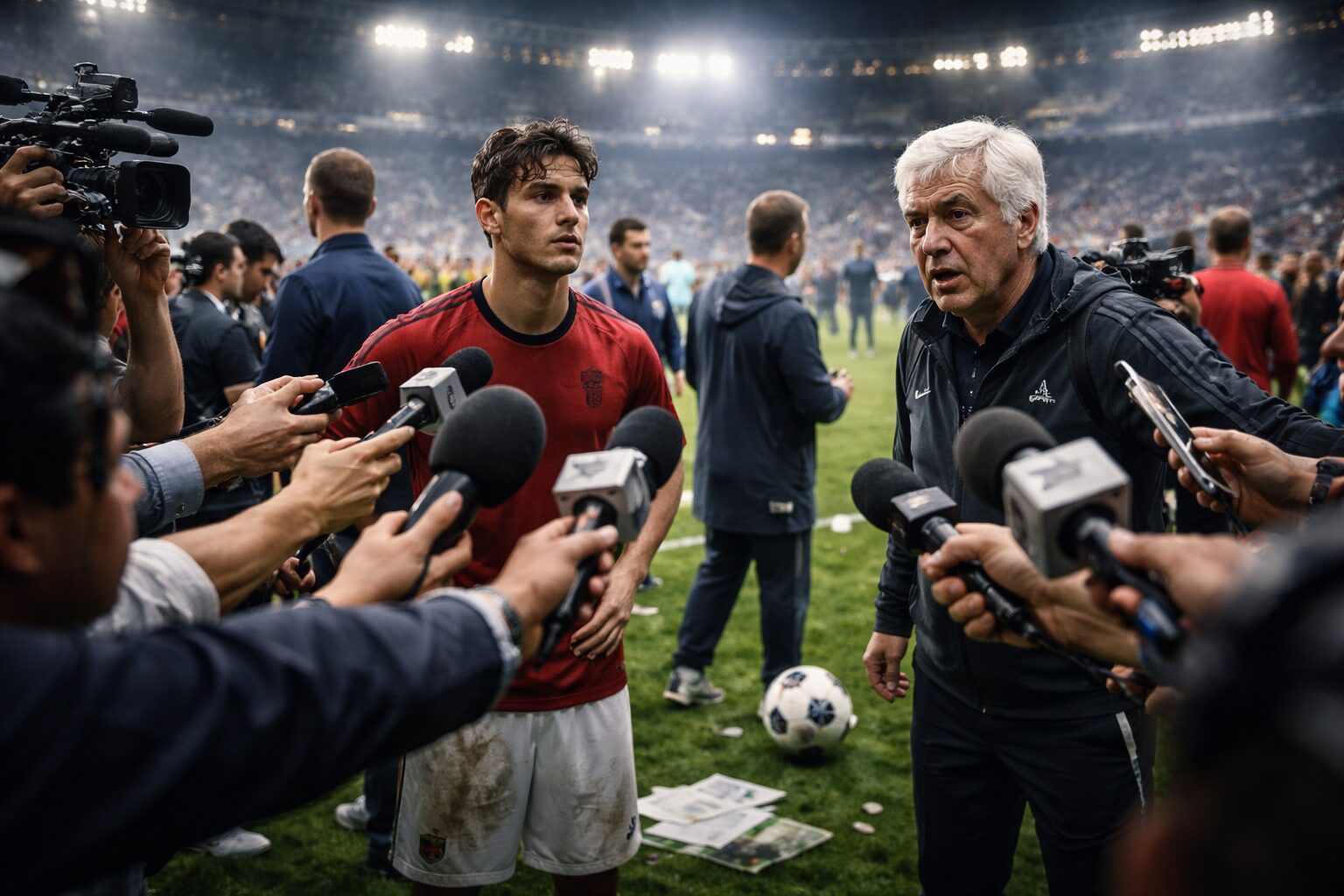 Pellegrini, Gasperini e le Fake News: Un Calcio in Subbuglio