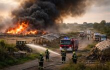 Ponte Galeria in fiamme: un disastro per l’agricoltura romana che chiede urgentemente risposte