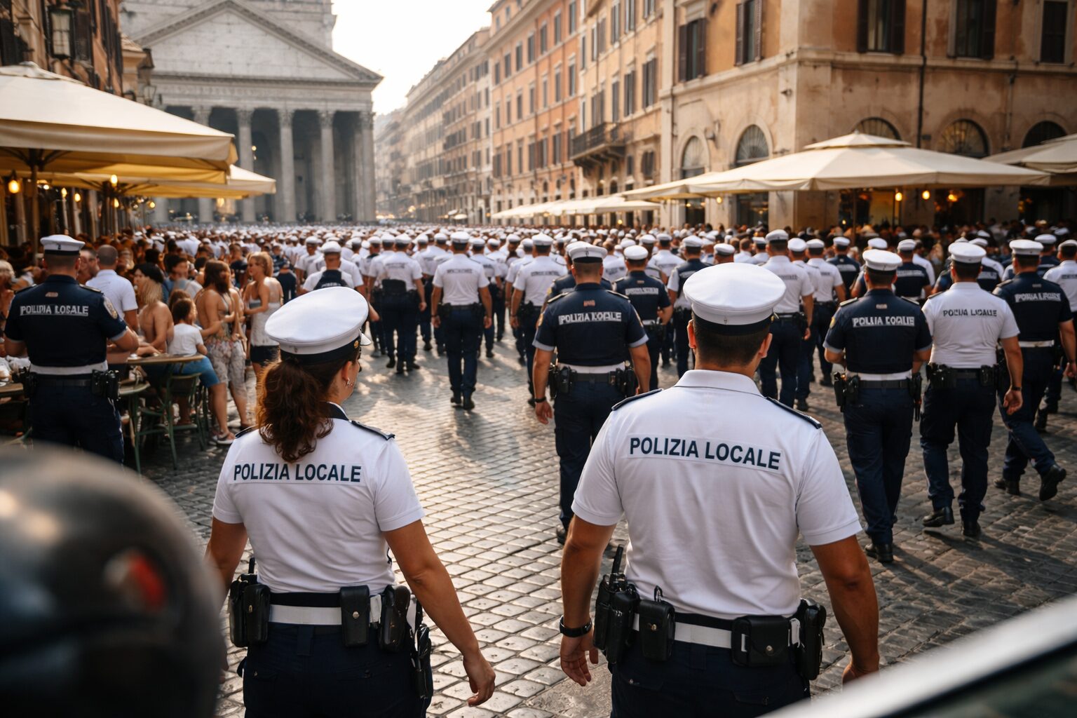 Potenziamento della sicurezza o mera illusione? I 100 vigili nel cuore di Roma