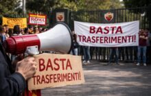 Protesta a Trigoria: i dipendenti dell’AS Roma dicono basta ai trasferimenti
