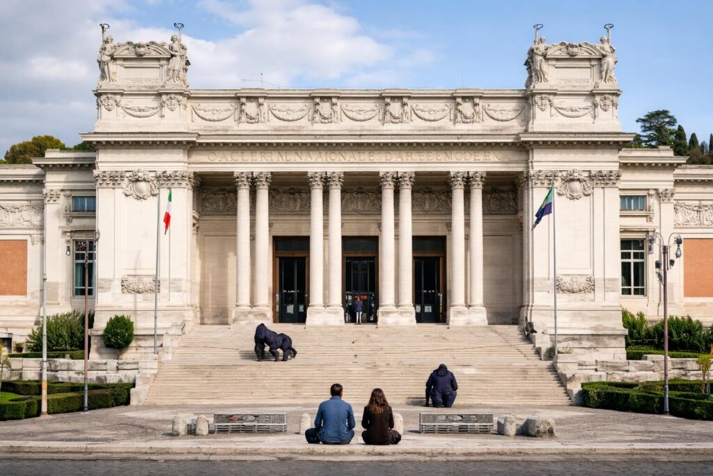 Proteste al Museo Gnamc: il turismo culturale si trasforma in business?