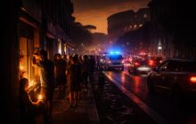 Roma al buio: la crisi energetica colpisce nel caldo torrido