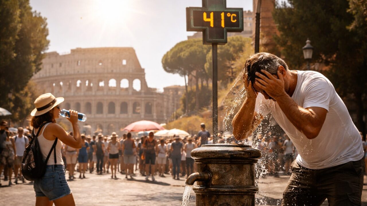 Roma al caldo estremo: come la città combatte le ondate di calore